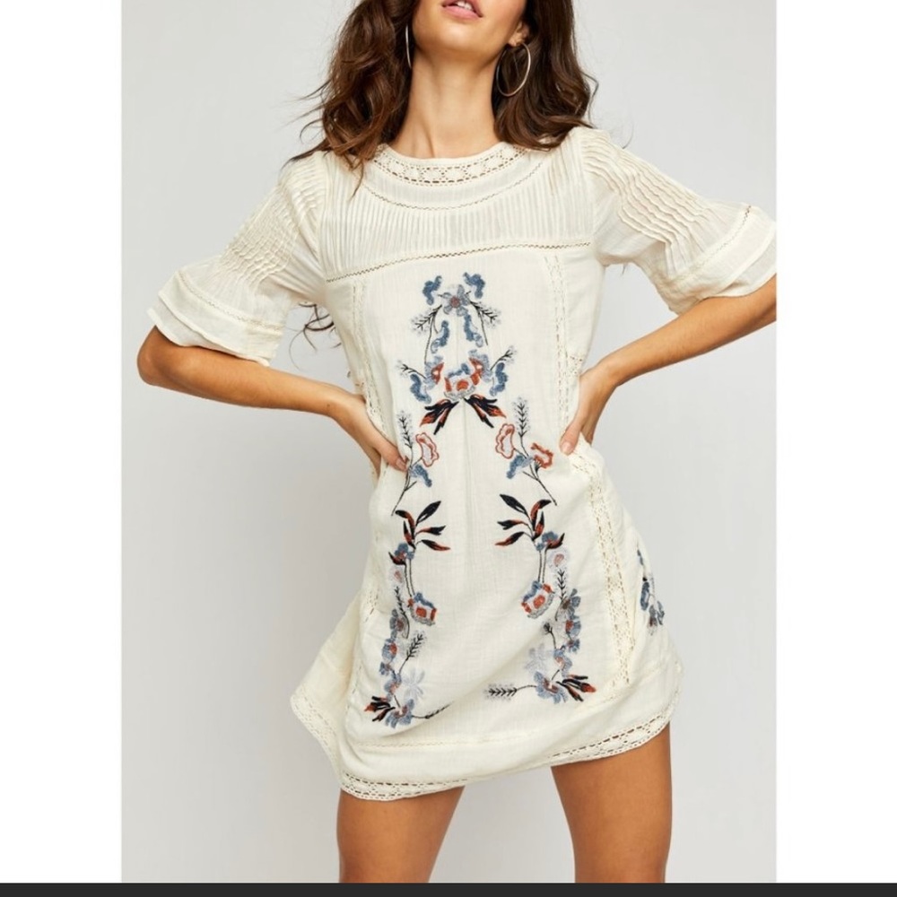 Free People Victorian mini dress